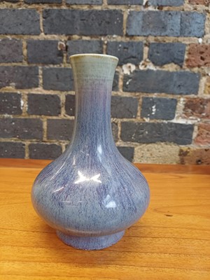 Lot 56 - A Chinese flambé-glazed vase, Qing dynasty, Daoguang mark and of the period