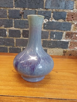 Lot 56 - A Chinese flambé-glazed vase, Qing dynasty, Daoguang mark and of the period