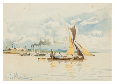 Lot 188 - Eduardo de Martino (Italian, 1838-1912)