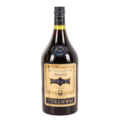 Lot 291 - Martell Cognac Circa 1960s 2pint Optic Bottle - 1 bottle