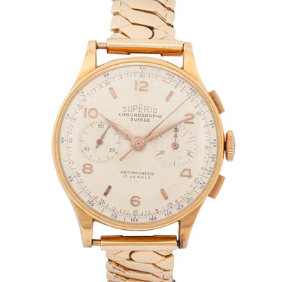 Lot 39 - Superio 'Chronographe Suisse' Wristwatch