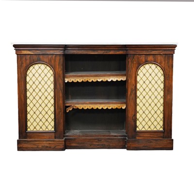 Lot 210 - A Regency style rosewood chiffonier