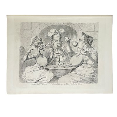 Lot 198 - Gillray (James) The Works... from the Original Plates, Bohn, c.1847