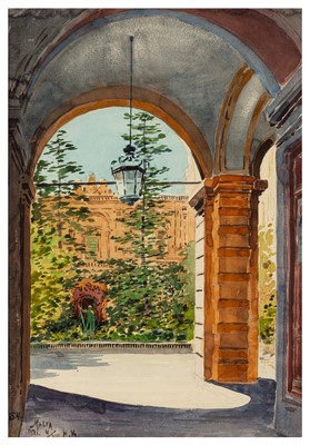 Lot 191 - Peter Nicholas Nikolaevich Krasnoff (Russian, 1869-1947)