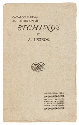 Lot 96 - Alphonse Legros (French, 1837-1911)