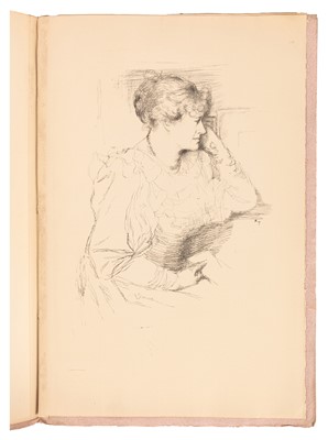 Lot 96 - Alphonse Legros (French, 1837-1911)