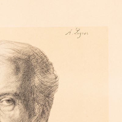 Lot 96 - Alphonse Legros (French, 1837-1911)