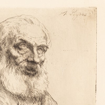 Lot 96 - Alphonse Legros (French, 1837-1911)