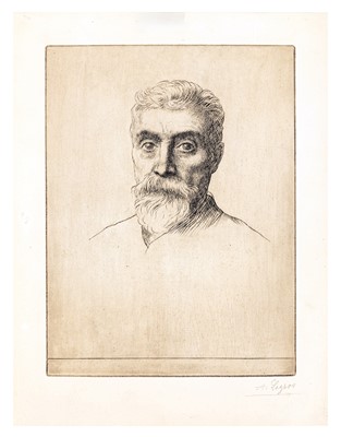 Lot 96 - Alphonse Legros (French, 1837-1911)