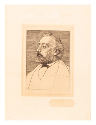 Lot 96 - Alphonse Legros (French, 1837-1911)