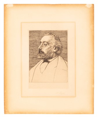 Lot 96 - Alphonse Legros (French, 1837-1911)
