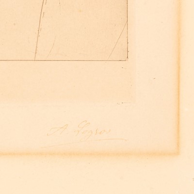 Lot 96 - Alphonse Legros (French, 1837-1911)