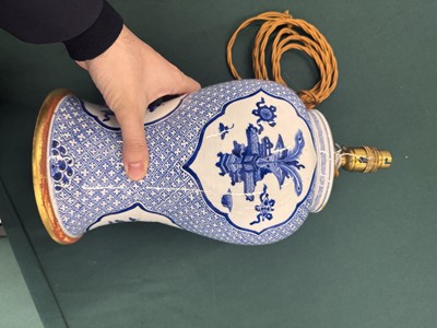 Lot 5 - A Chinese blue and white 'precious objects' vase, Qing dynasty, Kangxi period