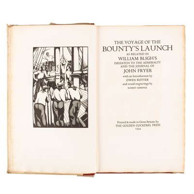 Lot 178 - GCP. Bligh. Voyage of the Bounty's Launch, 1934
