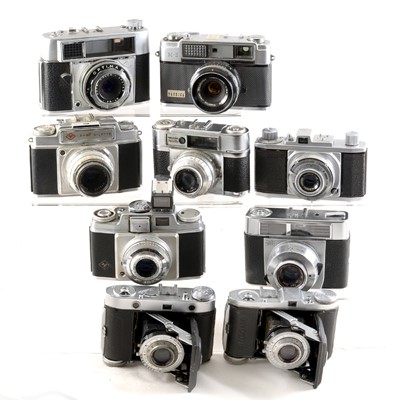 Lot 122 - A Working Pigeon 35mm Camera with Tomioka 45mm f3.5 Lens.