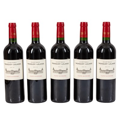 Lot 109 - Chateau Tronquoy Lalande 2014 - 5 bottles