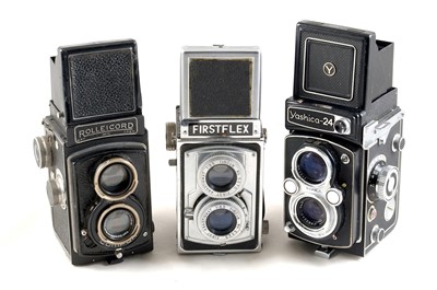 Lot 178 - Group of Three TLR Cameras.
