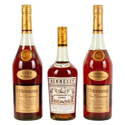 Lot 298 - Cognac Duo - 3 bottles