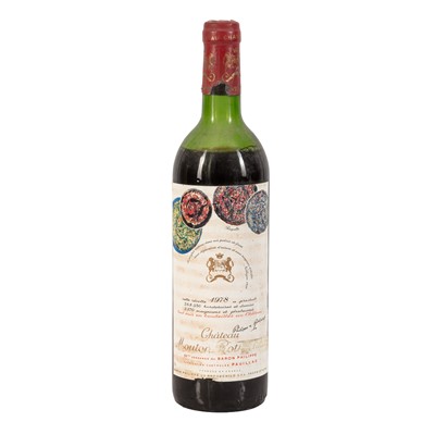 Lot 74 - Chateau Mouton Rothschild 1978 - 1 Bottle