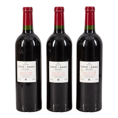 Lot 80 - Chateau Lynch-Bages 2006 - 3 bottles