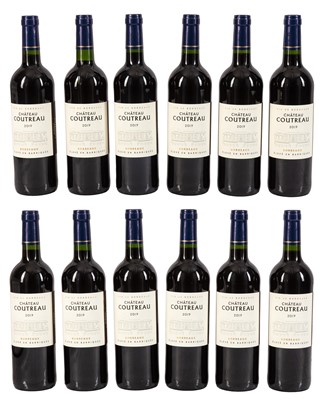 Lot 124 - Chateau Coutreau 2019 - 12 bottles