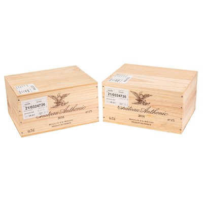 Lot 116 - Chateau Anthonic Moulis 2016 In OWC - 12 bottles