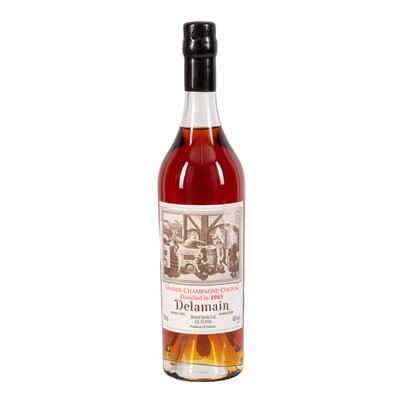 Lot 283 - Delmain Grande Champagne Cognac 1983 - 1 bottle