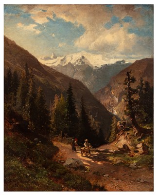 Lot 162 - Friedrich Zimmermann (Swiss, 1823-1884)
