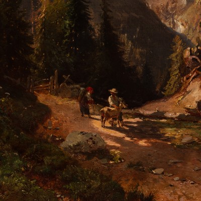 Lot 162 - Friedrich Zimmermann (Swiss, 1823-1884)