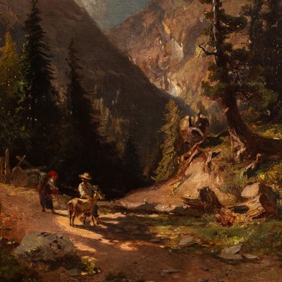Lot 162 - Friedrich Zimmermann (Swiss, 1823-1884)