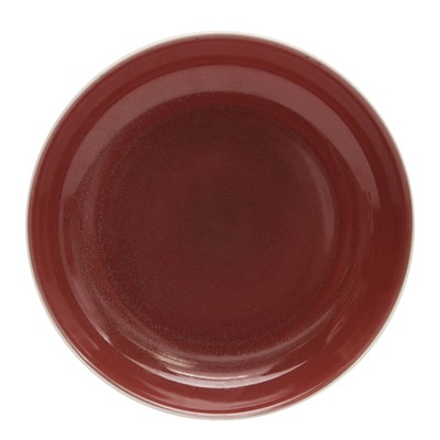 Lot 80 - A Chinese copper-red dish, 19th century