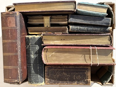 Lot 51 - Group of Nine Victorian / Edwardian Photograph Albums.