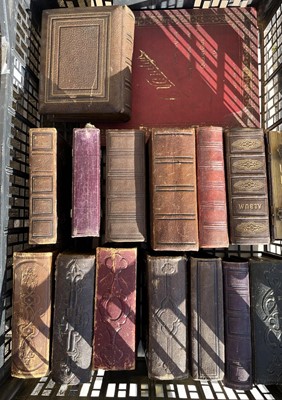 Lot 45 - Group of Sixteen Victorian / Edwardian Photograph Albums.