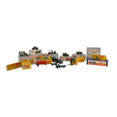 Lot 362 - A mixed collection of boxed and unboxed Dinky and other diecast toys.