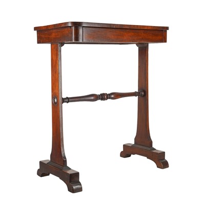 Lot 205 - A George III mahogany side table