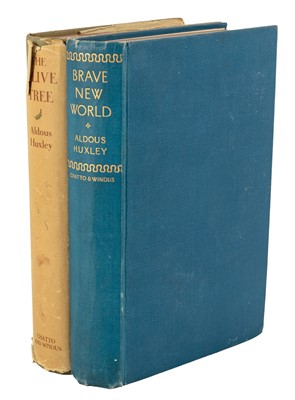 Lot 228 - Huxley. Brave New World & The Olive Tree, first ed.