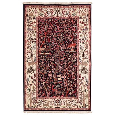 Lot 8 - A fine Indian rug with Garden design