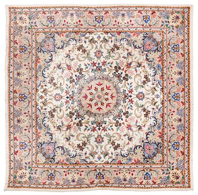 Lot 81 - A fine Kashan carpet, central Persia