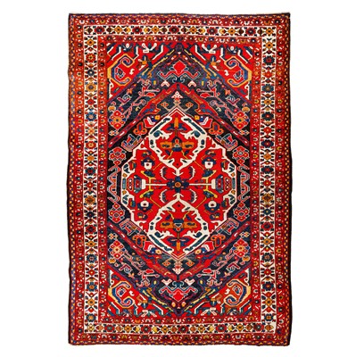 Lot 30 - An antique Bakhtiari rug, west Persia