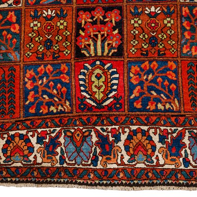 Lot 76 - An antique Bakhtiari carpet, west Persia