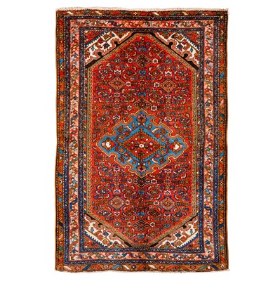 Lot 50 - An antique Malayir rug, west Persia