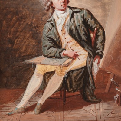 Lot 69 - French School (mid 18th Century)