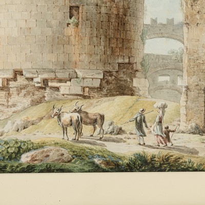 Lot 22 - Circle of Abraham-Louis-Rodolphe Ducros (Swiss, 1748-1810)