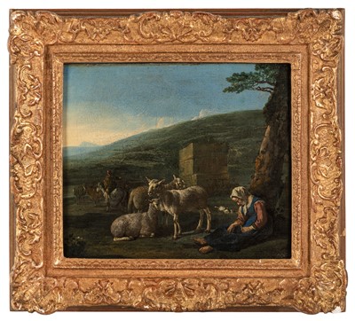 Lot 4 - Circle of Karel Dujardin (Dutch, 1626-1678)