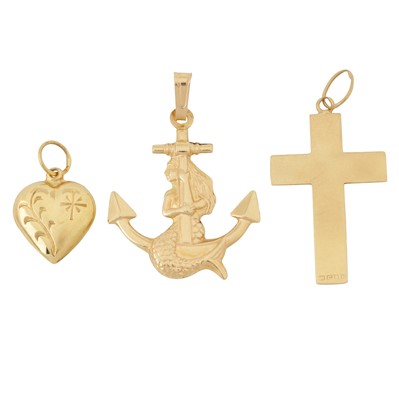 Lot 390 - Three pendants