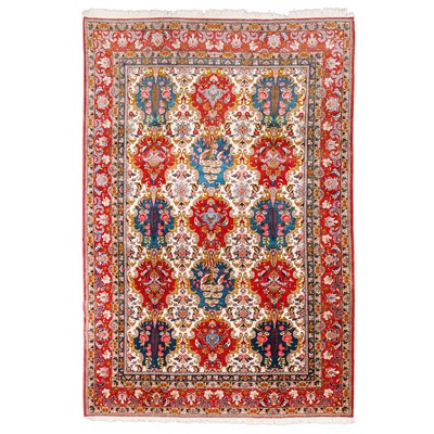 Lot 91 - A fine Qum carpet, central Persia
