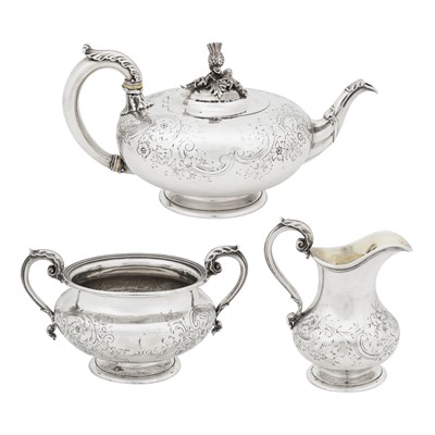 Lot 359 - London 1836-37, and 1844 by Paul Storr, and John Samuel Hunt