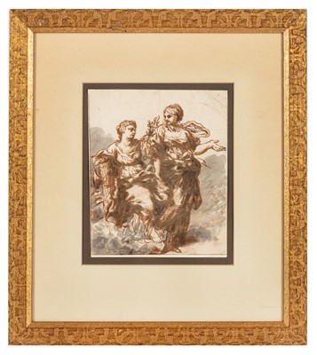 Lot 7 - Circle of Pietro da Cortona (Italian, 1596-1669)