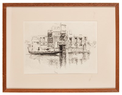 Lot 283 - Pennell (Joseph) 'A Watery Gate', Venice