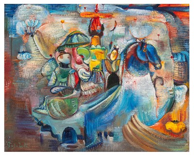 Lot 70 - Gayane Khachaturian (Georgian/Armenian, 1942-2009)